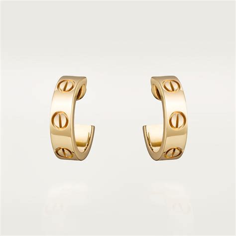 cartier love earing|cartier love earrings collection.